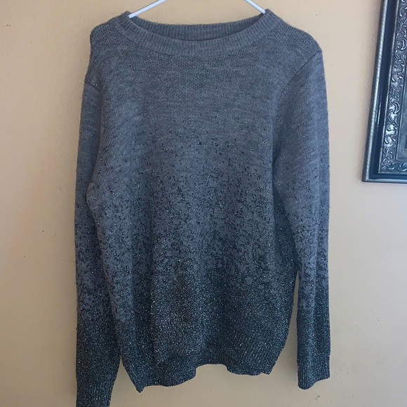 H&M ombre glitter sweater - Picture 1 of 1